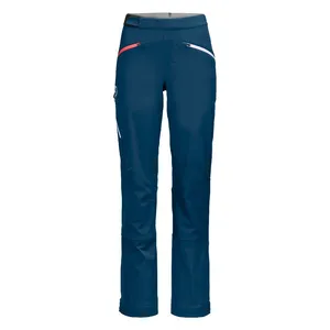 Comparateur de prix : Ortovox Col Becchei Pants - Pantalon softshell femme Petrol Blue XL