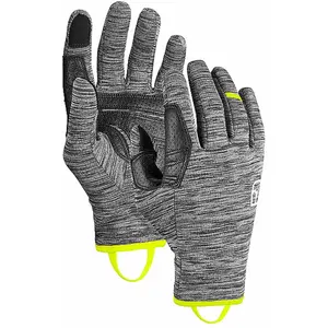 Ortovox Fleece Light Glove - Gants ski de randonnée homme Black Steel Blend XS