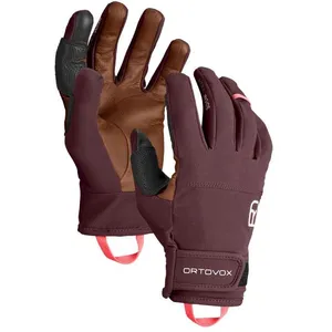 Ortovox - Women's Tour Light Glove - Gants taille S, rouge pas cher