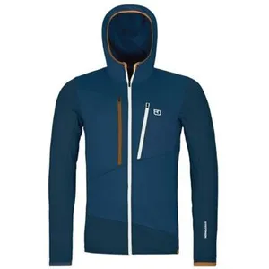 Comparateur de prix : Ortovox Pull Fleece Grid Hoody Deep Ocean bleu S