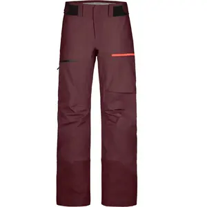Ortovox 3L Ravine Shell Pants - Pantalon alpinisme femme Winetasting S pas cher