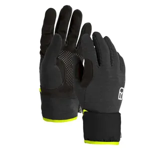 Ortovox - Fleece Grid Cover Glove - Gants taille XXL, noir pas cher
