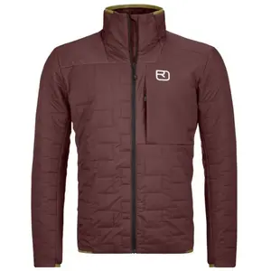 Ortovox - Swisswool Piz Segnas Jacket - Veste isolante taille L, rouge pas cher