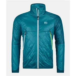 Ortovox - Swisswool Piz Vial Jacket - Veste isolante taille S, turquoise pas cher