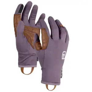 Ortovox - Women's Fleece Light Glove - Gants taille L, violet pas cher