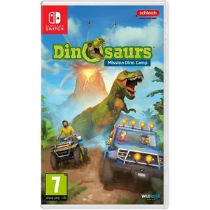 Comparateur de prix : Just For Games Dinosaurs Mission Dino Camp - Jeu Nintendo Switch