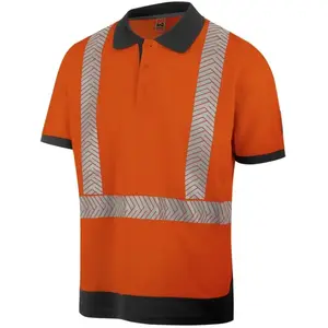 Polo de travail haute-visibilité orange fluo Würth MODYF S