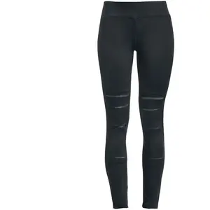 Comparateur de prix : Legging  de Rotterdamned - Legging Agrémenté de Dentelle - S à XXL - pour Femme - noir XXL