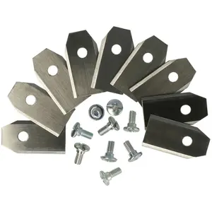 Comparateur de prix : Vhbw vhbw 9x Lames de couteaux compatible avec Husqvarna 105, 108, 210...