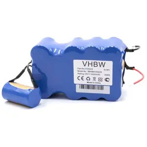 vhbw NiMH batterie 2000mAh (18V) pour aspirateur Home Cleaner robots d...
