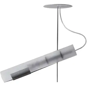 INGO MAURER plafonnier ZUUK (Argent - aluminium et verre) pas cher
