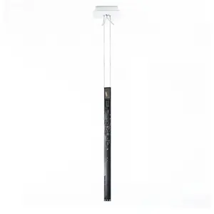Ingo Maurer Suspension LED de designer One New Flame en noir pas cher