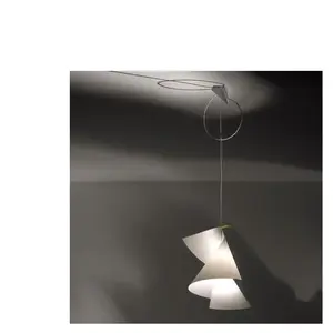 INGO MAURER lampe à suspension WILLYDILLY (450 cm - Carton blanc)