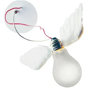 Ingo Maurer - Applique Lucellino - Blanc - Plume d'oie - Designer Ingo MaurerVendu parmyareadesign
