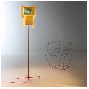 Comparateur de prix : INGO MAURER lampadaire 24 KARAT BLAU (Feuille d'or - Métal)