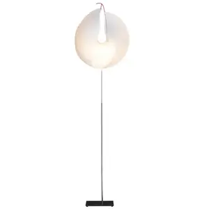 Comparateur de prix : Ingo Maurer YORUBA ROSE-Lampadaire LED Papier Japonais variateur intégré H160cm Blanc
