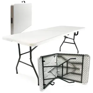 Table de camping Pliante Table Portable Pliable Légère Extérieur BBQ F...