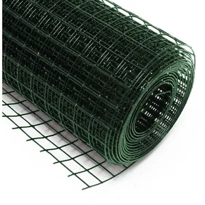 Comparateur de prix : WilTec Fil de grillage Vert Acier galvanisé Maille carrée 19x19mm Roul...
