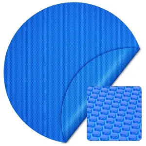 Comparateur de prix : Wiltec Bâche à bulles solaire ronde pour piscine, Ø 3,6 m, 120 µ, en PE, couleur bleue, couverture piscine, chauffage piscine