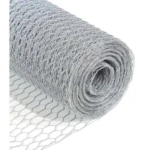Comparateur de prix : WilTec Grillage de volière Acier Galvanisé   Mailles 25 mm Hexagonal H...