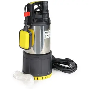Wiltec - Pompe à eau immergée 1000 w 5500 l/h Refoulement max. 30 ... pas cher