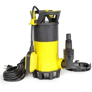 Comparateur de prix : Wiltec - Pompe à eau immergée 3 en 1 à aspiration plate 750 w Jusqu'...