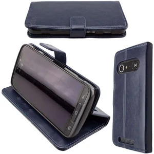 caseroxx Étui pour Doro 8040/8042, Housse Bookstyle en Cuir Artificiel, Bleu pas cher