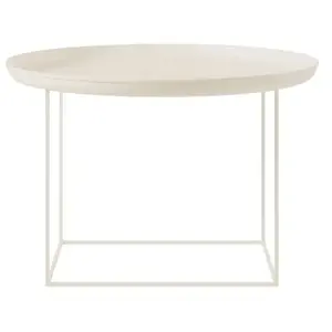 Table basse blanche 70 cm Duke - Norr11 pas cher