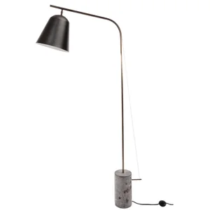 Lampadaire en marbre noir Line One - Norr11