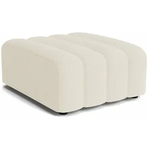 Repose-pieds en tissu Barnum Col 24 Studio - NORR11 pas cher