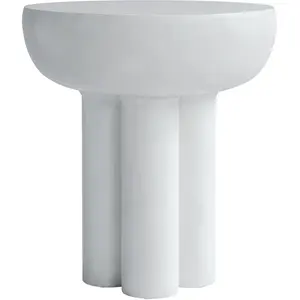 101 COPENHAGEN - Table d'appoint Crown - Blanc - Béton fibré - Designe...Vendu parmade-in-design