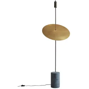 101 Copenhagen THE MOON-Lampadaire 2 lumières Marble/Métal H188cm pas cher