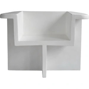 Fauteuil en béton fibré blanc Brutus - 101 CopenhagenVendu pararchiproducts