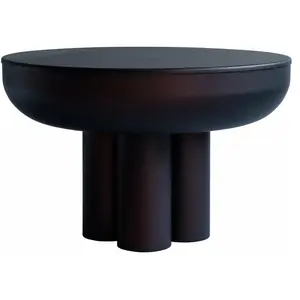 Table basse en aluminium noir 65x41 cm Crown - 101 Copenhagen