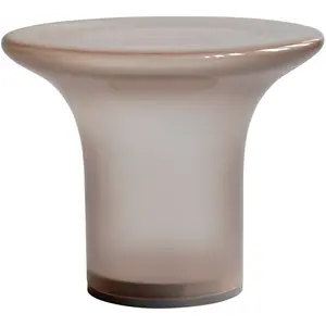 101 COPENHAGEN - Table d'appoint Trumpet - Gris - Verre soufflé bouche...Vendu parmade-in-design