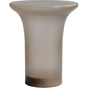 101 COPENHAGEN - Table d'appoint Trumpet - Gris - Verre soufflé bouche...Vendu parmade-in-design