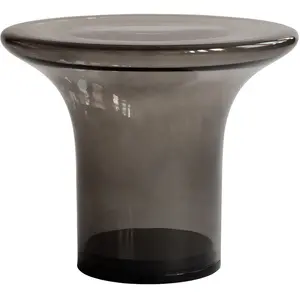 101 COPENHAGEN - Table d'appoint Trumpet - Marron - Verre soufflé bouc...Vendu parmade-in-design