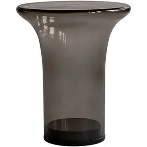 101 COPENHAGEN - Table d'appoint Trumpet - Marron - Verre soufflé bouc...Vendu parmade-in-design