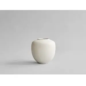 101 COPENHAGEN - Pot de fleurs Sunao - Beige - Céramique - Designer To... pas cher