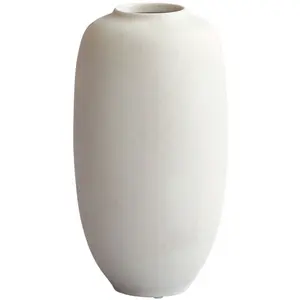 101 COPENHAGEN - Vase Sunao - Blanc - Céramique émaillée - Designer To...
