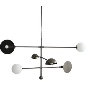 101 COPENHAGEN - Lustre Sahn - Marron - Métal plaqué bronze - Designer...Vendu parmade-in-design