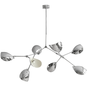 101 COPENHAGEN - Suspension Stingray - Argent - Aluminium chromé - Des...