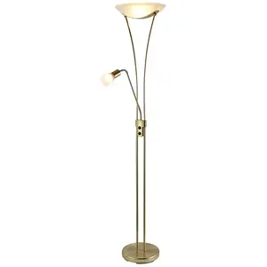 Lindby - Lampadaire 'Felicia' en métal pour salon & salle à manger