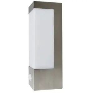 Lindby - led Applique extérieure 'Severina' en inox