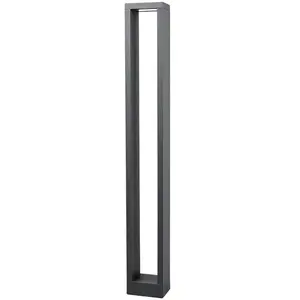 Comparateur de prix : Lucande Borne lumineuse LED Jupp, 90 cm, anthracite, métal, IP54
