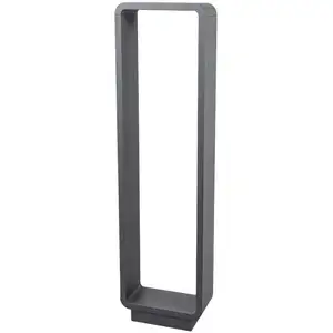 Comparateur de prix : Lucande, borne lumineuse LED Ninon, 80 cm, anthracite, métal