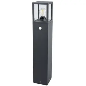 Lucande Borne lumineuse Klemens avec détecteur 65 cmVendu parluminaire