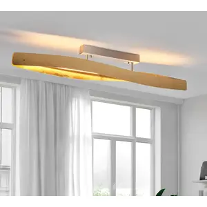 quitani Élégant plafonnier LED avec feuilles métalliquesVendu parluminaire