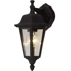 Comparateur de prix : Lindby, applique d'extérieur Lamina, douille en haut, lanterne, E27
