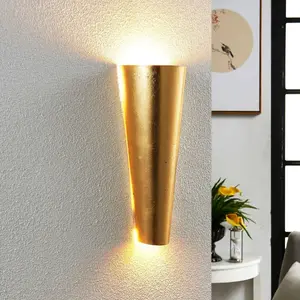 Comparateur de prix : Lindby Applique LED Conan en doré